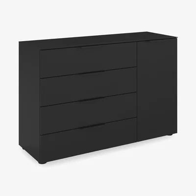 Furniture Village Rauch - Haven 4 Drawer 1 Door Décor Chest