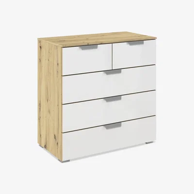 Furniture Village Rauch - Freja 2+3 Glass Chest of Drawers