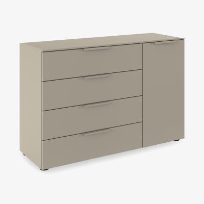 Furniture Village Rauch - Haven 4 Drawer 1 Door Décor Chest