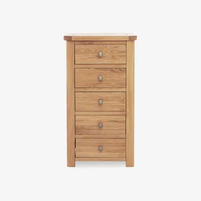 Furniture Village Furnitureland - Augusta 5 Drawer Tall Chest