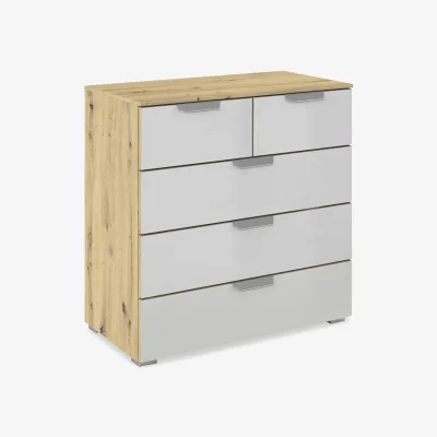 Furniture Village Rauch - Freja 2+3 Glass Chest of Drawers