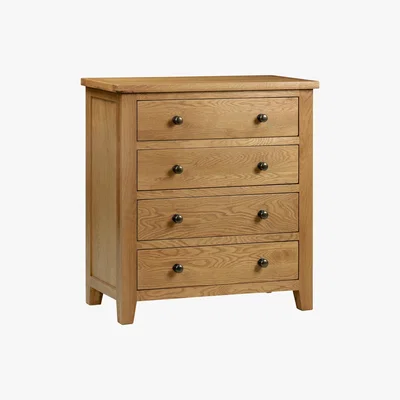 Furniture Village Addison 4 Drawer Chest - Brown