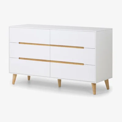 Furniture123 Julian Bowen Alicia 6 drawer Wide Chest