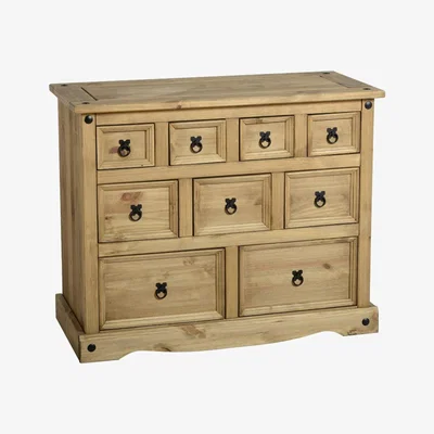 Furniture123 Seconique Original Corona Pine Merchant Chest of Drawers