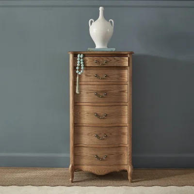 French Bedroom Love Story Tallboy Chest