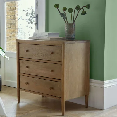 Feather & Black Aubrey 3 Drawer Chest