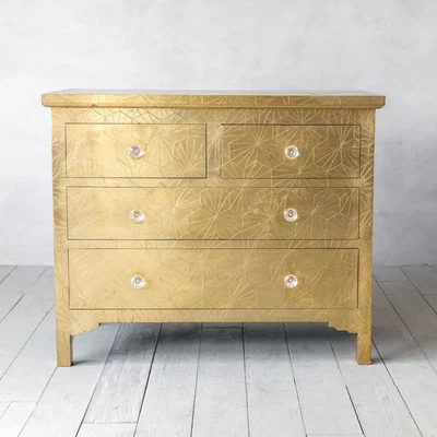 Graham & Green Roselle Brass Mounted Chest of Drawers