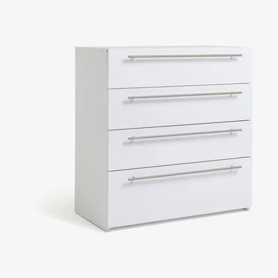 Habitat Habitat Atlas 4 Drawer Chest of Drawers - White Gloss