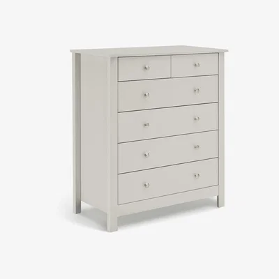 Habitat Habitat Osaka 4+2 Drawer Chest - Soft Grey