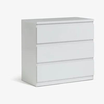 Habitat Habitat Jenson Gloss 3 Drawer Chest - White