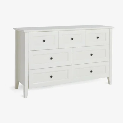 Habitat Habitat Kingham 4+3 Drawer Chest - Ivory