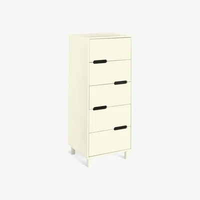 Habitat Habitat Henri 5 Drawer Chest - White