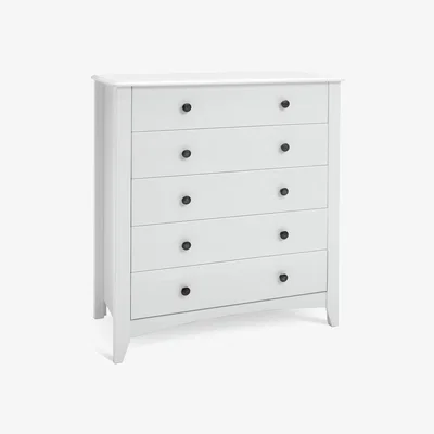 Habitat Habitat Minato 5 Drawer Chest - White