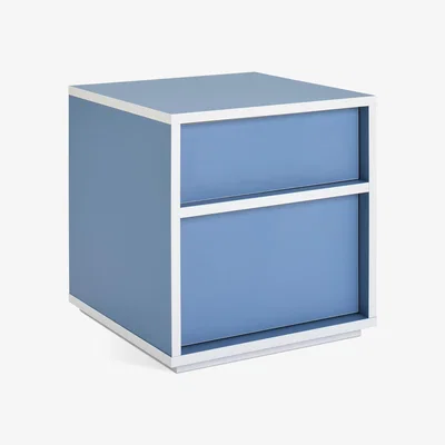 Habitat Habitat Edale 2 Drawer Bedside - Blue