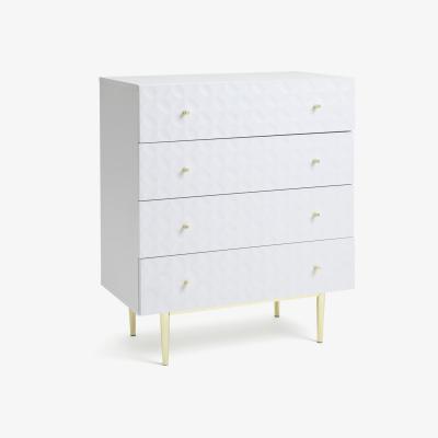 Habitat Habitat Sienna 4 Drawer Chest - White