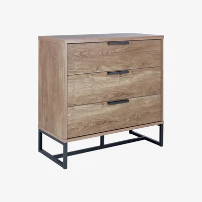 Habitat Habitat Nomad 3 Drawer Chest - Oak Effect