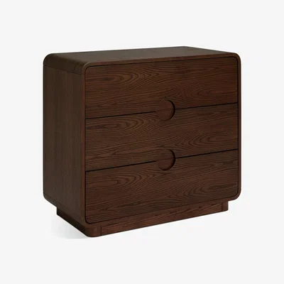 Habitat Habitat Adeje 3 Drawer Chest - Walnut