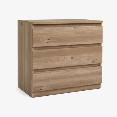 Habitat Habitat Jenson 3 Drawer Chest - Oak Effect