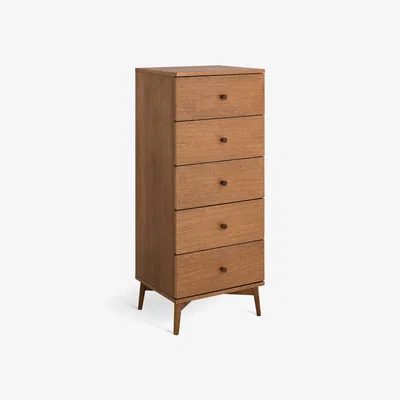 Habitat Habitat Kirk 5 Drawer Tallboy - Walnut