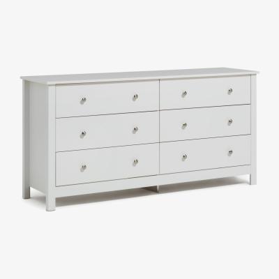 Habitat Habitat Osaka 3+3 Drawer Chest of Drawers - White