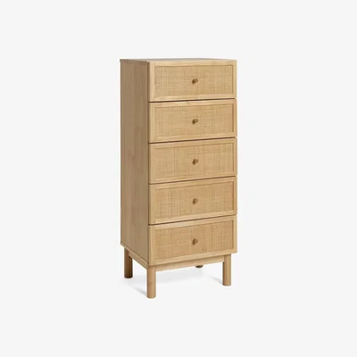 Habitat Habitat Simone 5 Drawer Tallboy - Pine