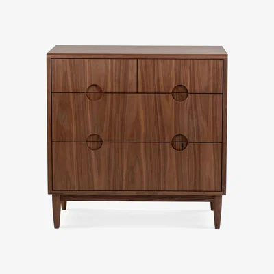 Heal's Heal's Amira 4 Drawer Chest of Drawers Walnut