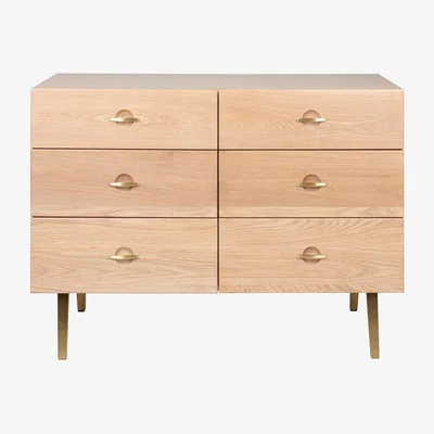 Heal's Heal's Crawford Chest of 6 Drawers - Heal's UK Bedroom Furniture