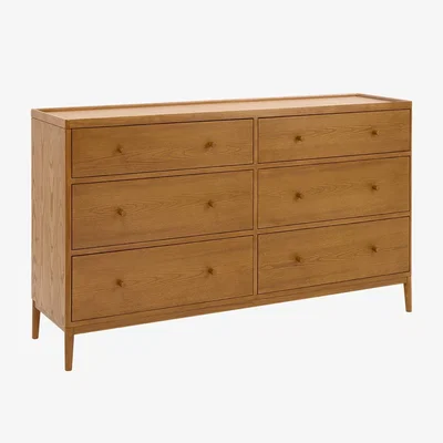 Heal's Ercol Salina Wide Chest 6 Drawer