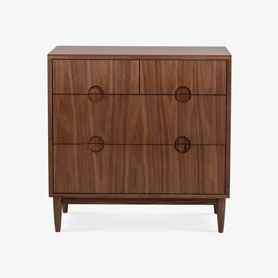 Heal's Heal's Amira 2+2 Chest Walnut - Heal's UK Bedroom Furniture