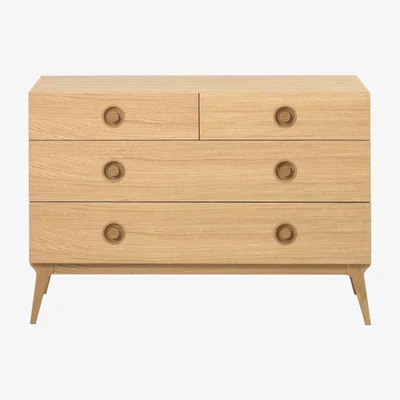 Heal's Case Valentine Chest of Drawers Oak - Heal's UK Bedroom Furniture