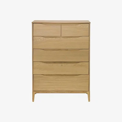 Heal's Ercol Rimini 6Drawer Chest Wide - Heal's UK Bedroom Furniture