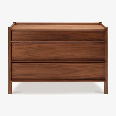Heal's Case Pala 3 Drawers Chest Stained Walnut