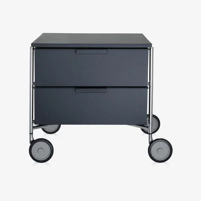 Heal's Kartell Mobil 2 Drawer Ice - Heal's UK Furniture
