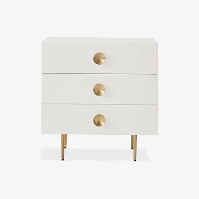 John Lewis west elm Satellite 3 Drawer Chest, White
