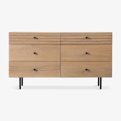 John Lewis Gallery Direct Okayama 6 Drawer Chest, Natural