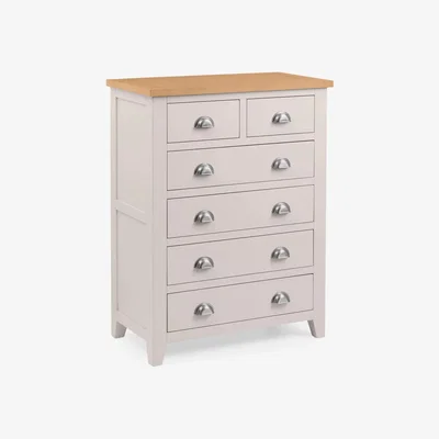 John Lewis Julian Bowen Richmond 6 Drawer Chest, Grey
