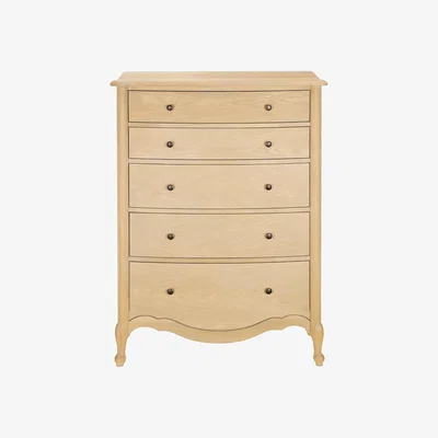 John Lewis John Lewis & Partners Louis 5 Drawer Chest, Oak