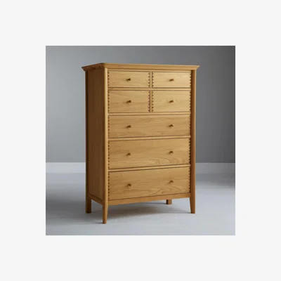 John Lewis John Lewis & Partners Essence Wide 7 Drawer Chest, Oak