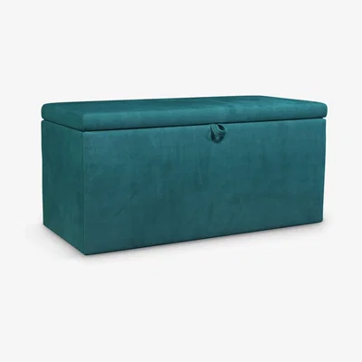 John Lewis John Lewis & Partners Emily Upholstered Ottoman Storage Box