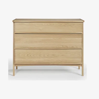 John Lewis John Lewis & Partners Duhrer 3 Drawer Chest, Oak