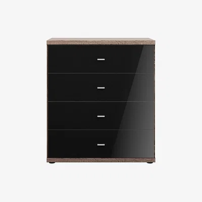 John Lewis John Lewis & Partners Satis Glass Front 4 Drawer Chest