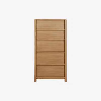John Lewis John Lewis & Partners Montreal Tall 5 Drawer Chest, Oak