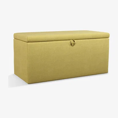 John Lewis John Lewis & Partners Emily Upholstered Ottoman Storage Box