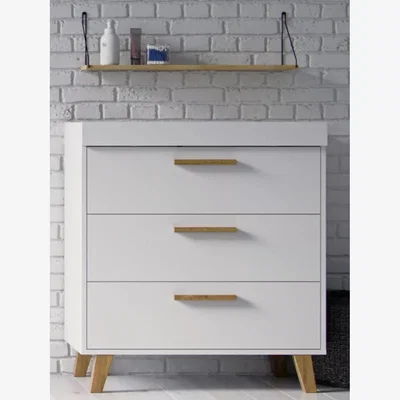 John Lewis Little Acorns Siriana Dresser, White/Oak