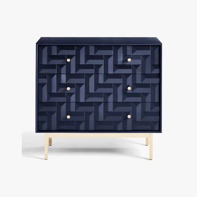 John Lewis John Lewis & Partners Show Wood 3 Drawer Chest
