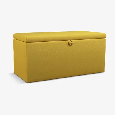 John Lewis John Lewis & Partners Emily Upholstered Ottoman Storage Box
