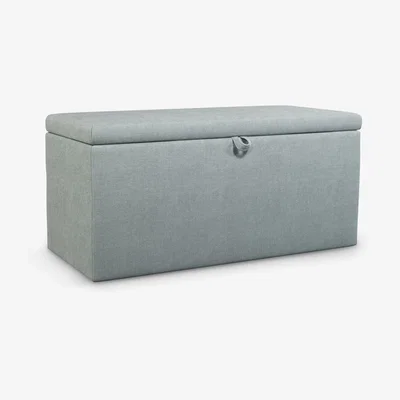 John Lewis John Lewis & Partners Emily Upholstered Ottoman Storage Box