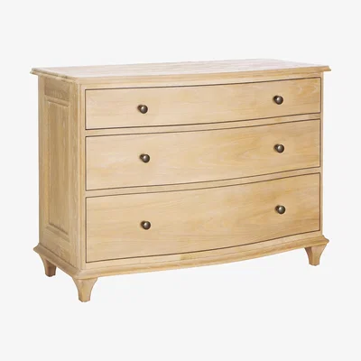 John Lewis John Lewis & Partners Louis 3 Drawer Chest, Oak