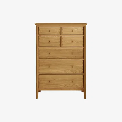 John Lewis John Lewis & Partners Essence Wide 7 Drawer Chest of Drawers, Oak