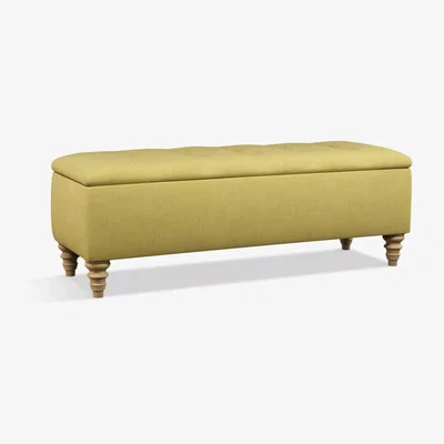 John Lewis John Lewis & Partners Rouen Upholstered Ottoman Storage Box